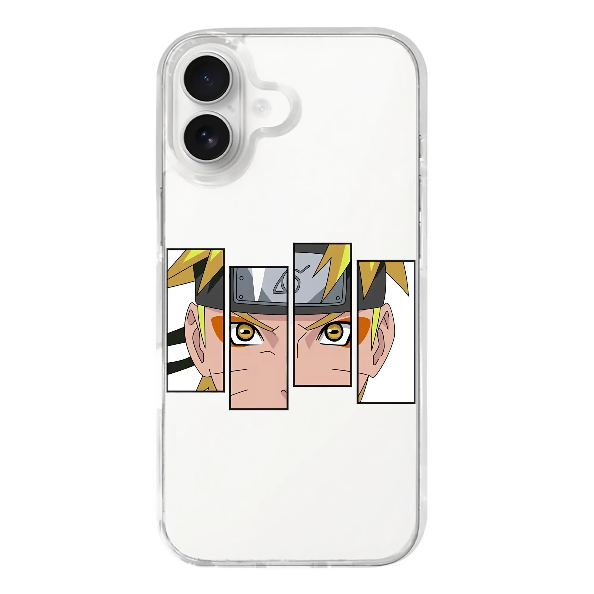 ナルト グッズ うずまき ナルト - iPhone 17シリーズ 透明スマホケース – 薄型・耐衝撃・精密フィット保護カバー